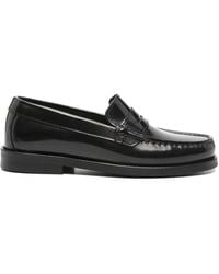 VINNY'S - Frankie Leather Penny Loafers - Lyst