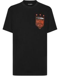 Philipp Plein - Tiger Crest Edition Cotton T-Shirt - Lyst