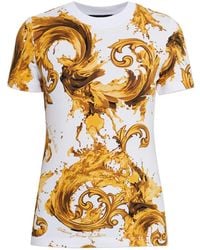 Versace Jeans Couture - Patterned T-Shirt - Lyst