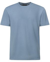 Zanone - Katoenen T-Shirt - Lyst