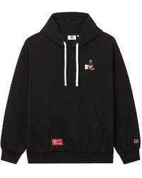 Chocoolate - X Russell Athletic Hoodie mit Logo-Stickerei - Lyst