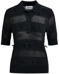 Essentiel Antwerp - Bow Polo Top - Lyst