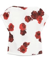 Liviana Conti - Blusa con motivo floral - Lyst