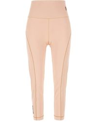 Moncler - Broek Met Gouden Afwerking - Lyst