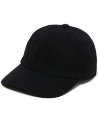 we11done - Small Logo Cotton Cap - Lyst