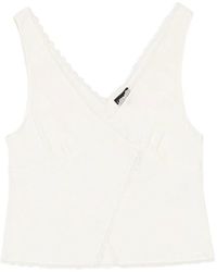 CALLIPYGIAN - Top de tirantes con cuello en V - Lyst