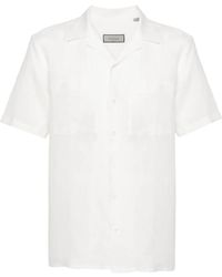 Canali - Chemise En Lin - Lyst