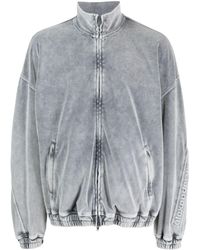 Alexander Wang - Logo-embossed Cotton Jacket - Lyst