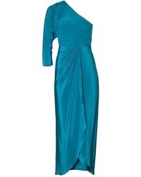ANDRES OTALORA - Abito Monospalla Con Drappeggio - Lyst
