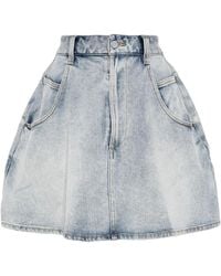 JNBY - A-Line Denim Skirt - Lyst