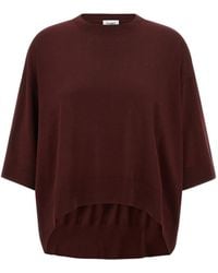 Nude - Maglione Con Maniche A Spalla Bassa - Lyst