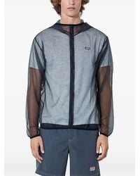 METALWOOD STUDIO - Veste En Résille À Capuche - Lyst