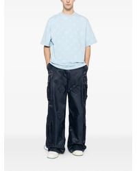 CASABLANCA - Monogram Round-Neck T-Shirt - Lyst