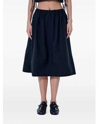 Cecilie Bahnsen - Cbfiella Embroidered Scalloped Taffeta Midi Skirt - Lyst