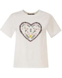 Weekend by Maxmara - Wkdtenue Printed Jersey T-Shirt - Lyst