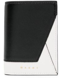 Marni - Colour-block Bi-fold Wallet - Lyst