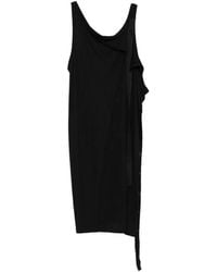 Yohji Yamamoto - Robe En Laine À Design Sans Manches - Lyst