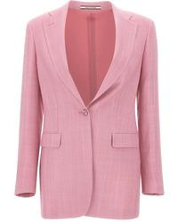 Tagliatore - Single-breasted blazer - Lyst