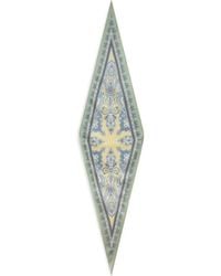 Etro - Silk Scarf With Floral Paisley Motif - Lyst