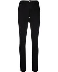 Philipp Plein - Super High-Waisted Denim Jeggings - Lyst