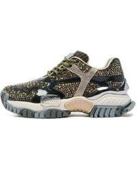 Ami Paris - Joia Paris Crystal-Embellished Sneakers - Lyst