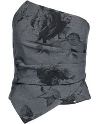 Nissa - Sleeveless Floral-Print Top - Lyst