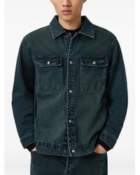 AllSaints - Exile Pocketed-Buttoned Jacket - Lyst