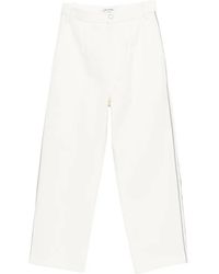 Low Classic - Drawstring Stripe-Detail Trousers - Lyst