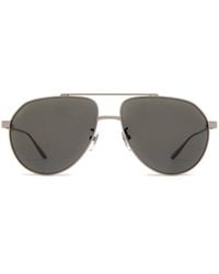 Gucci - Interlocking G Pilot-Frame Sunglasses - Lyst