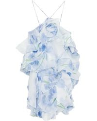 Aje. - Robe Courte Pandorea À Fleurs - Lyst