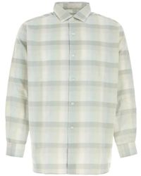 Nanamica - Regular Collar Striped Shirt - Lyst