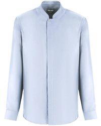 Giorgio Armani - Zijden Overhemd Met Drukknopen - Lyst