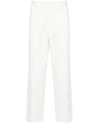 Jil Sander - Tapered-Hose Aus Gabardine - Lyst