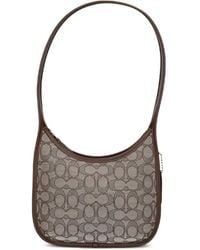 COACH - Monogram-Pattern Shoulder Bag - Lyst