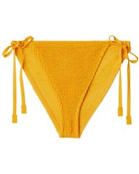 Burberry - Bas de bikini à détails noués - Lyst