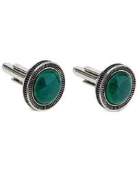 Roberto Cavalli - Stone-Embellished Cufflinks - Lyst