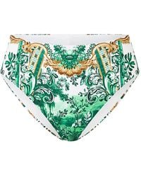 CAMILLA - Corridor Of Calm Patterned Bikini Bottoms - Lyst