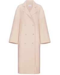 Loulou de Saison - Doppelreihiger Borneo Lds Mantel - Lyst