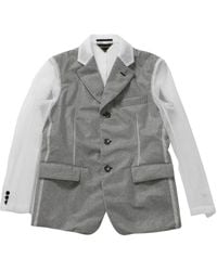 Comme des Garçons - Transparent-Panelling Blazer - Lyst