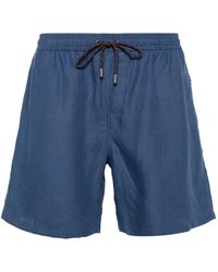 Sease - Drawstring-waist Hemp Shorts - Lyst