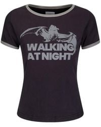 ROA - T-Shirt Bébé Côtelé - Lyst