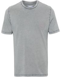 Jacob Cohen - Logo-patch Cotton T-shirt - Lyst