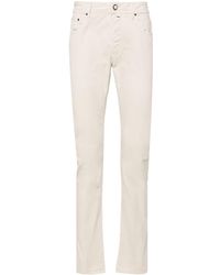 Jacob Cohen - Bard Mid-rise Slim-fit Chinos - Lyst