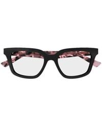 Gucci - Square-Frame Logo-Plaque Glasses - Lyst