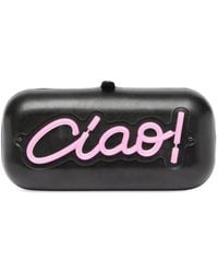 Moschino - Embellished Clutch Bag - Lyst
