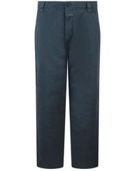 Closed - Katoenen Broek Met Knoop- En Ritssluiting - Lyst