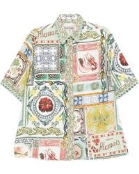 ALÉMAIS - Hemd Mit Grafischem Print - Lyst