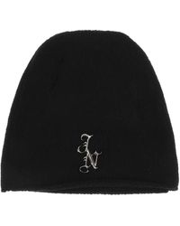 JUN/NAKAYAMA - Logo-Plaque Beanie Hat - Lyst
