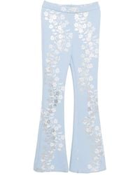 Cynthia Rowley - Floral-Print Trousers - Lyst