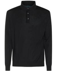 Kiton - Long-Sleeve Button-Down Polo Shirt - Lyst